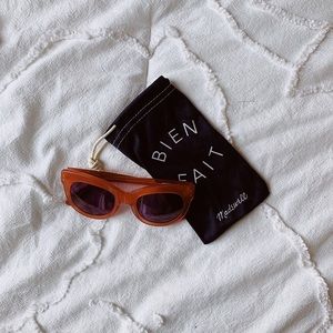 Madewell coral sunglasses